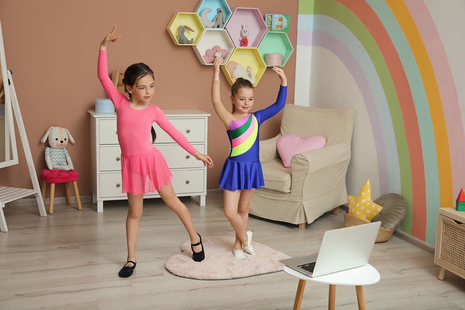 Children celebrating cultural harmony through dance